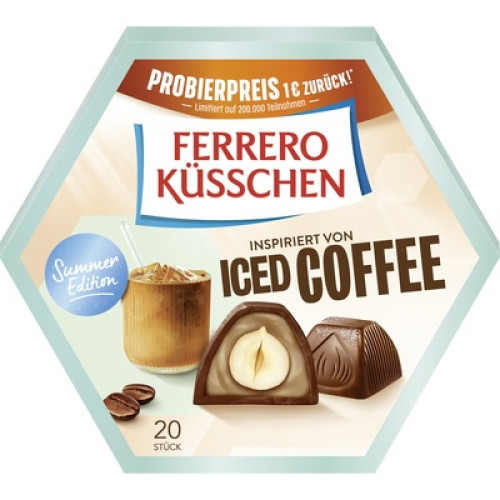 Ferrero Küsschen Iced Coffee 190g Ferrero Küsschen Iced Coffee 190g