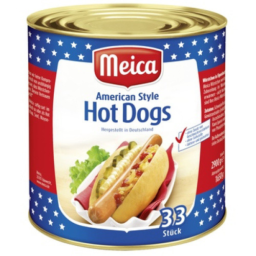 American Style Hot Dogs Würstchen 1650g American Style Hot Dogs Würstchen 1650g