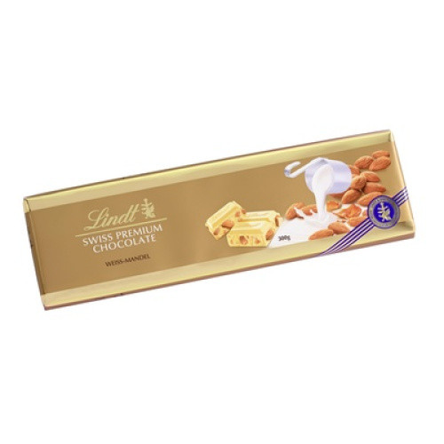 Lindt Schokolade weisse Mandel 300g Lindt Schokolade weisse Mandel 300g