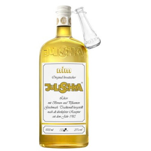 JULISCHKA Liquer-Spezialität aus Slivovitz und Birnenlikör 25% 1L JULISCHKA Liquer-Spezialität aus Slivovitz und Birnenlikör 25% 1L