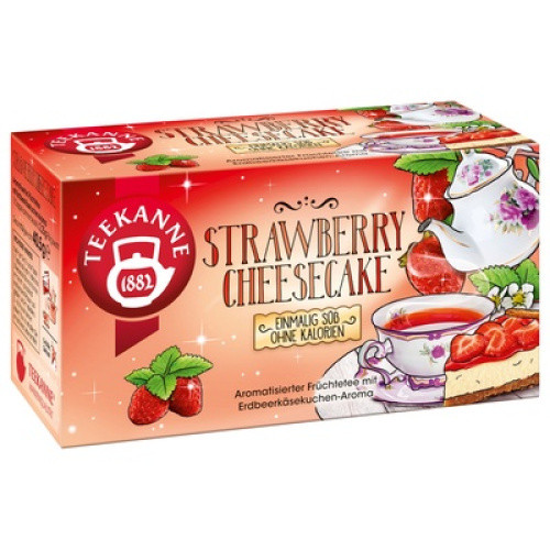 Teekanne Strawberry Cheesecake 18x2,25g Teekanne Strawberry Cheesecake 18x2,25g