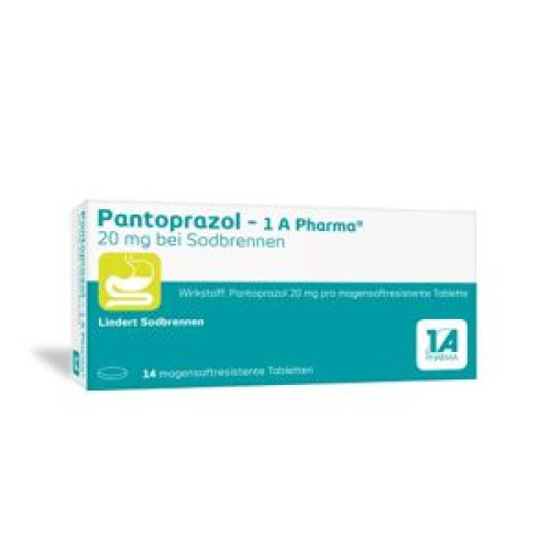 Pantoprazol-1A Pharma 20mg bei Sodbrennen Pantoprazol-1A Pharma 20mg bei Sodbrennen