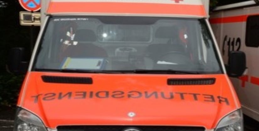 Zur stationären Behandlung ins  Krankenhaus