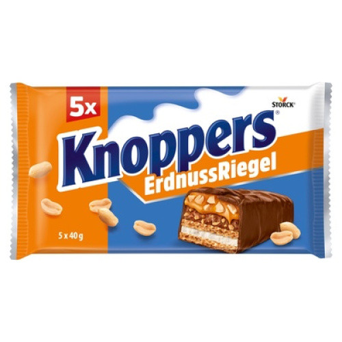 Knoppers Erdnuss Riegel 5er 200g Knoppers Erdnuss Riegel 5er 200g
