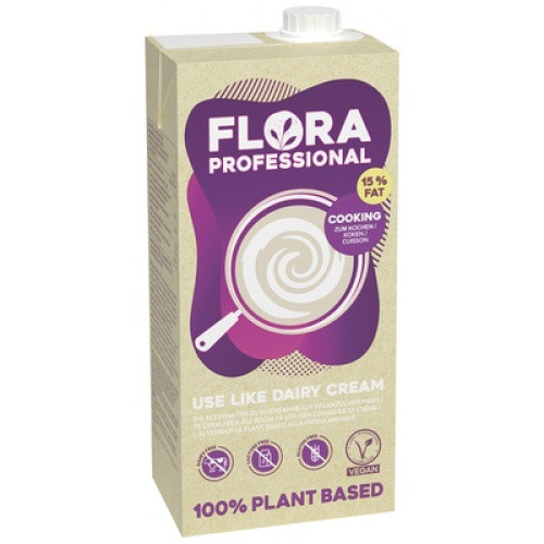 Flora Professional Kochcreme 15% Sahnealternative frisch 1l Flora Professional Kochcreme 15% Sahnealternative frisch 1l