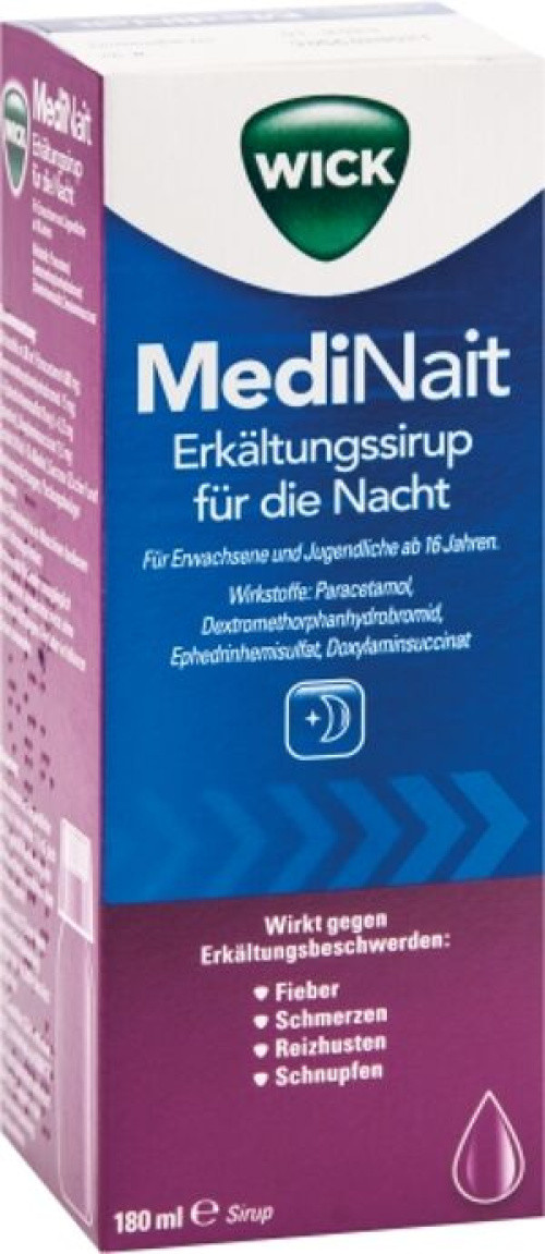 WICK MediNait Erkältungssirup für die Nacht WICK MediNait Erkältungssirup für die Nacht
