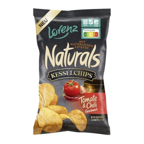 Naturals Kesselchips Tomate und Chili 95g Naturals Kesselchips Tomate und Chili 95g