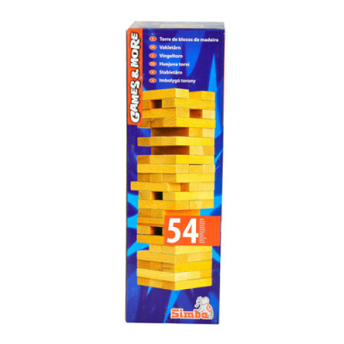 G&M Wackelturm Holz 1St G&M Wackelturm Holz 1St