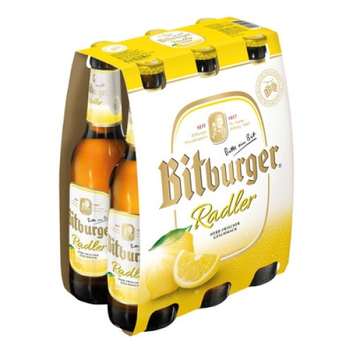 Bitburger Radler 6er 6x0,33L Bitburger Radler 6er 6x0,33L