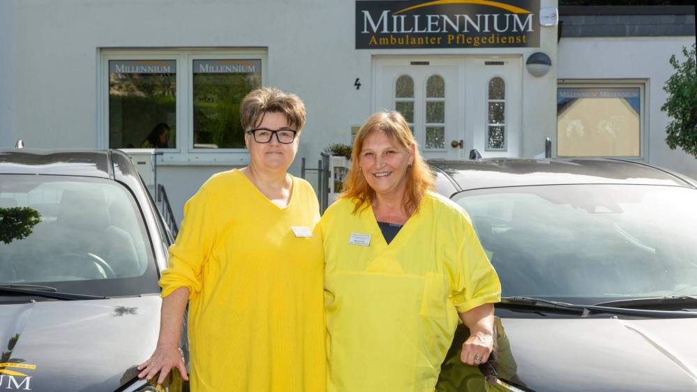 Millenium-Pflegedienst-Leverkusen-Valentina-Werner-und-Manuela-Flick