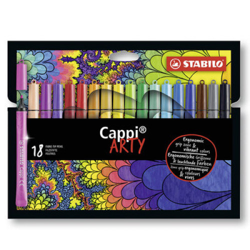 Fasermaler Cappi® Arty 18St Fasermaler Cappi® Arty 18St