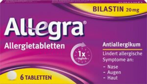Allegra Allergietabletten 20 mg Tabletten Allegra Allergietabletten 20 mg Tabletten