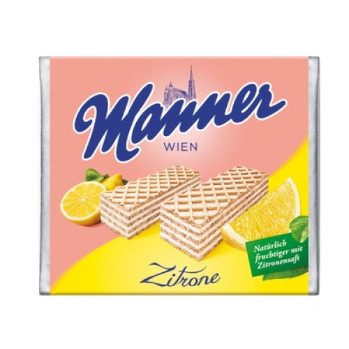 Manner Schnitte Zitrone 75g Manner Schnitte Zitrone 75g
