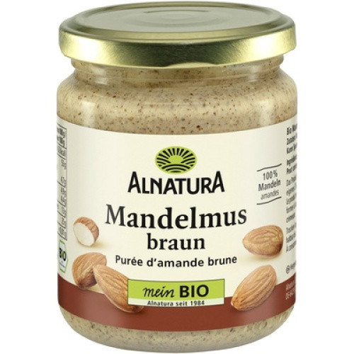 Bio Mandelmus braun vegan 250g Bio Mandelmus braun vegan 250g
