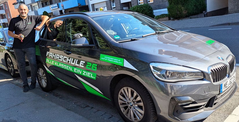 Hakim Majjouti bietet Unterricht in allen Klassen – Theorie im Block innerhalb von zehn Tagen
