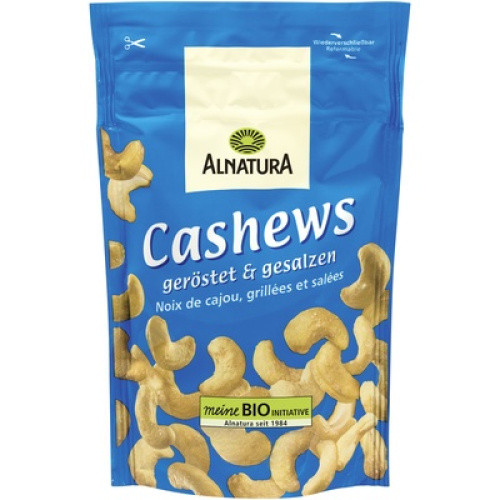 Bio Cashews gesalzen und geröstet vegan 100g Bio Cashews gesalzen und geröstet vegan 100g
