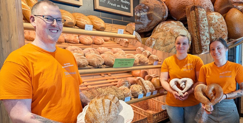 Bäckerei Konditorei Weirauch in Haan: Meister Mark Grania knetet Teig noch eigenhändig – das ist wahre Backkunst