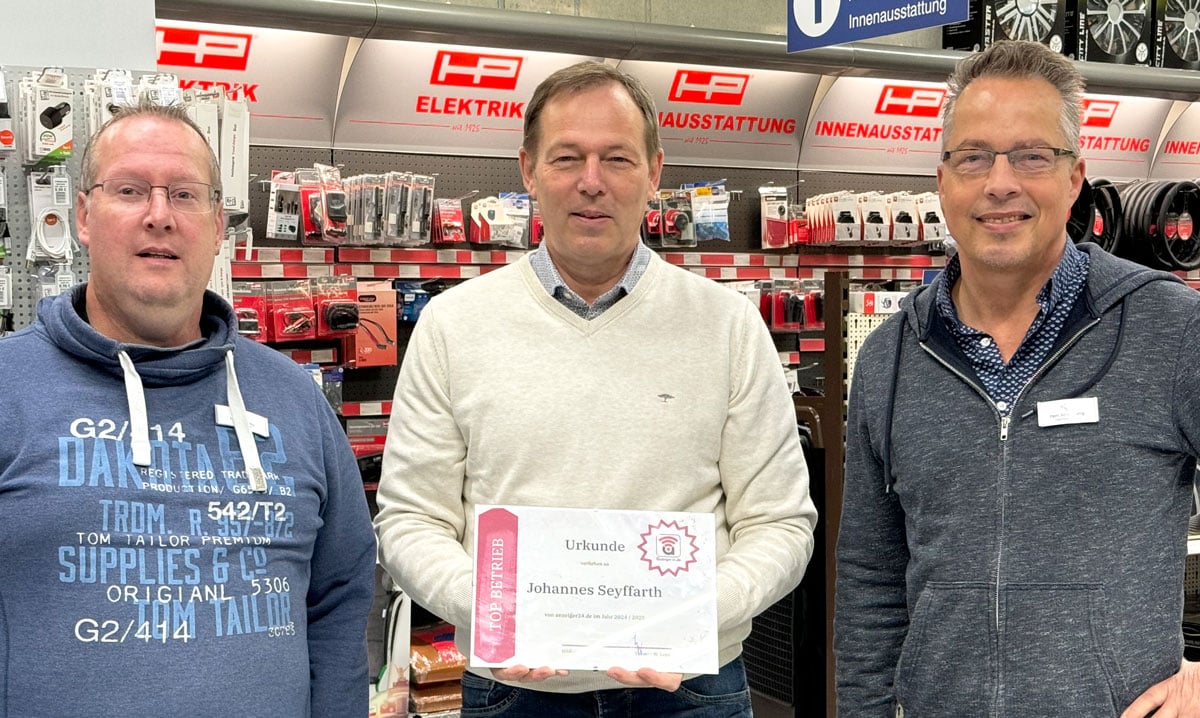 Johannes Seyffharth in Langenfeld ist anzeiger24.de Top-Betrieb 2024