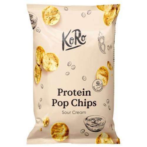 Protein Pop Chips mit Sour Cream 50g Protein Pop Chips mit Sour Cream 50g