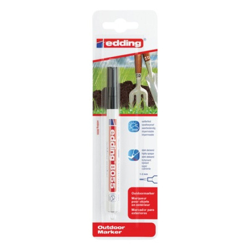 edding 8055 Outdoormarker schwarz 1St edding 8055 Outdoormarker schwarz 1St