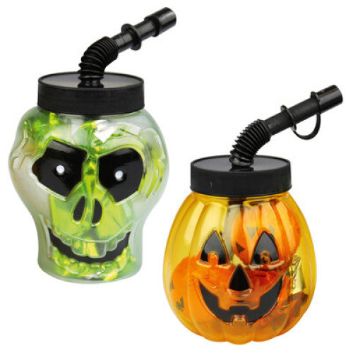 Trinkbecher Halloween 2-fach sortiert 57g Trinkbecher Halloween 2-fach sortiert 57g