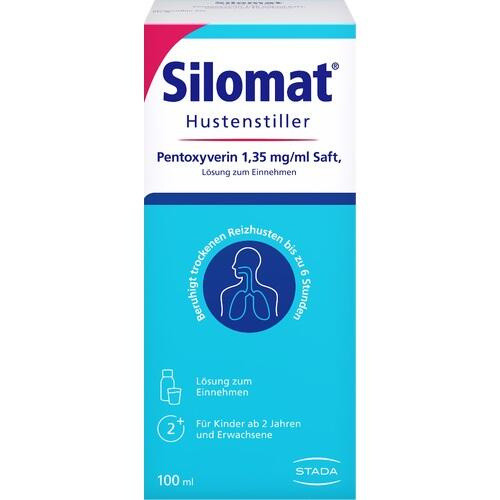 Silomat Hustenstiller Pentoxyverin 1,35 mg/ml Saft Silomat Hustenstiller Pentoxyverin 1,35 mg/ml Saft
