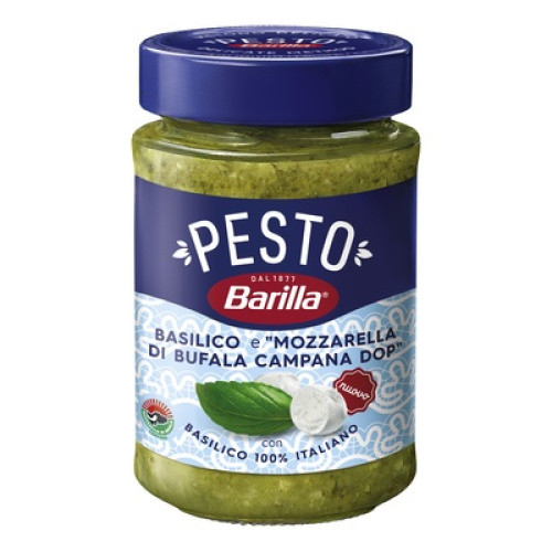 Pesto Basilico e Mozzarella di Bufala 190g Pesto Basilico e Mozzarella di Bufala 190g