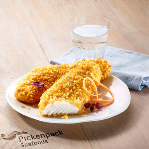 MSC Alaska-Seelachs-Portionsfilet in Cornflakes-Panade TK 150g MSC Alaska-Seelachs-Portionsfilet in Cornflakes-Panade TK 150g