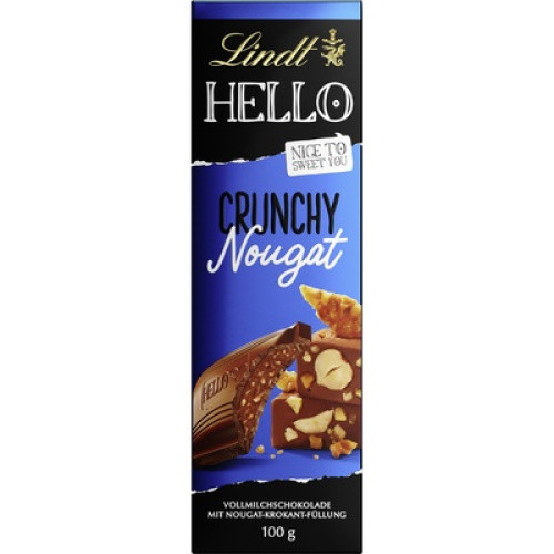 Hello Crunchy Nougat 100G Hello Crunchy Nougat 100G