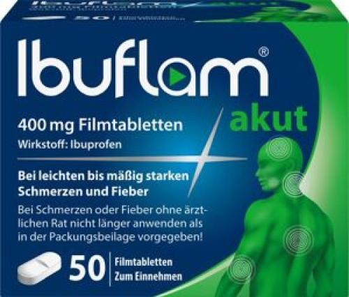 Ibuflam akut 400mg Filmtabletten Ibuflam akut 400mg Filmtabletten