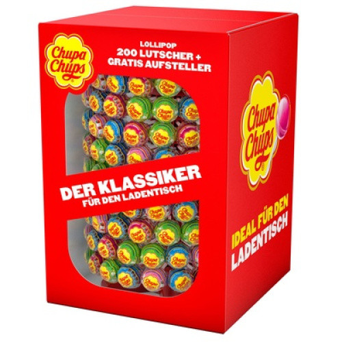 Chupa Chups Lutscherrad ´Best Of´ 200St Chupa Chups Lutscherrad ´Best Of´ 200St