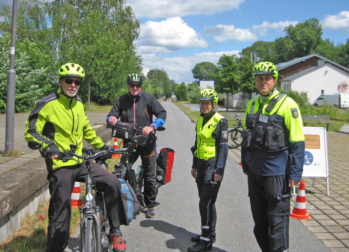 Polizei-Fahrrad-Pedelec