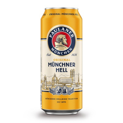 Paulaner Münchner hell 0,5L Paulaner Münchner hell 0,5L