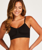 Strappy-Top, seamless  - Schwarz Strappy-Top, seamless  - Schwarz