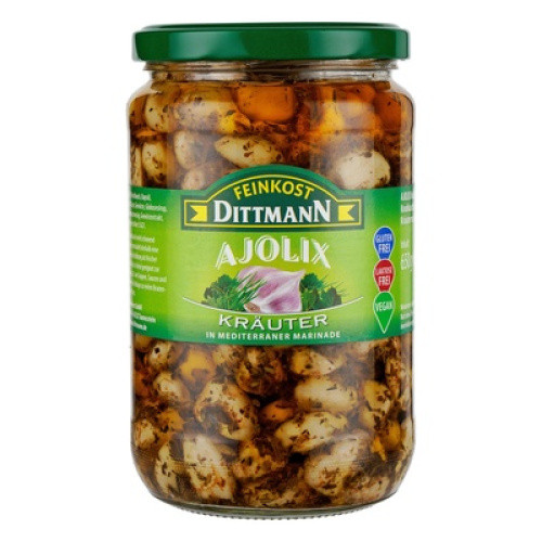 Feinkost Dittmann Ajolix Kräuter Knoblauch 650g Feinkost Dittmann Ajolix Kräuter Knoblauch 650g