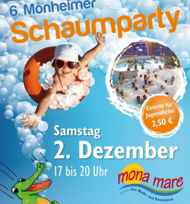 6. Monheimer Schaumparty im mona mare