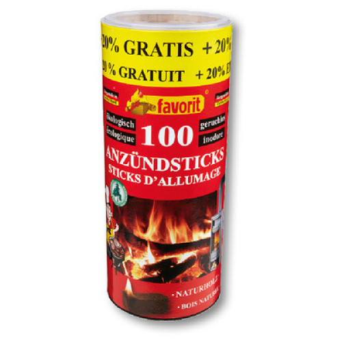 Anzündsticks 100+20ST Anzündsticks 100+20ST