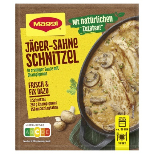 Maggi Fix für Jäger-Sahne-Schnitzel 27g Maggi Fix für Jäger-Sahne-Schnitzel 27g
