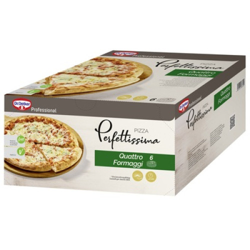 Pizza Perfettissima Quattro Formaggi vorgebacken TK 6x380g Pizza Perfettissima Quattro Formaggi vorgebacken TK 6x380g