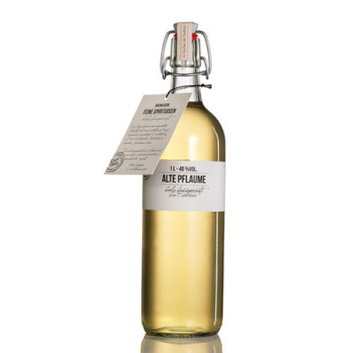 Alte Pflaume holzfassgereift 40% 1L Alte Pflaume holzfassgereift 40% 1L