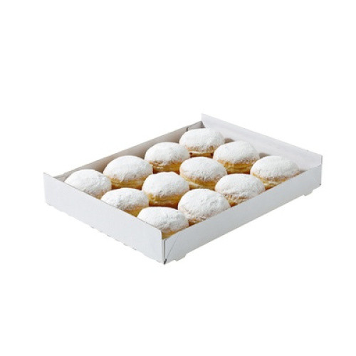 Berliner mit Himbeer-Johannisbeerfüllung TK 12x65g Berliner mit Himbeer-Johannisbeerfüllung TK 12x65g