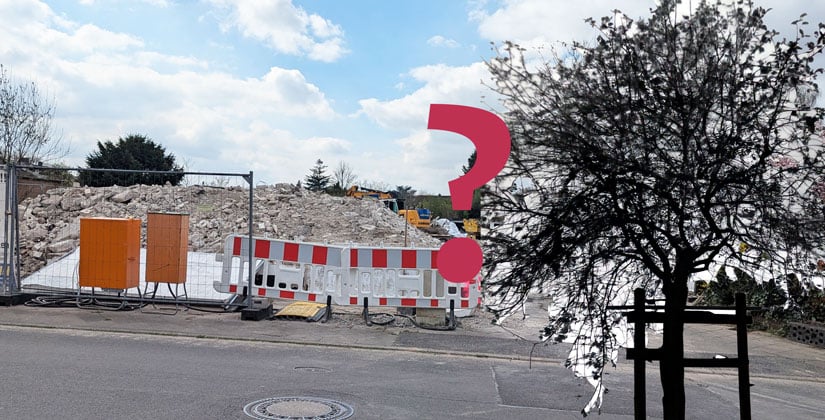 Am Erikaweg werden Apfeldornbäume gepflanzt – daher soll so auch der Weg heißen Am Erikaweg werden Apfeldornbäume gepflanzt – daher soll so auch der Weg heißen