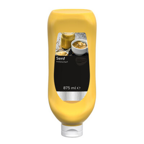 Senf mittelscharf 875ml Senf mittelscharf 875ml