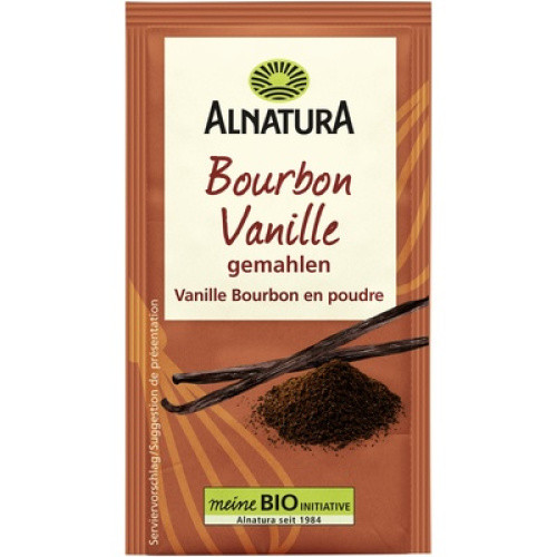 Bio Bourbon Vanille fein gemahlen vegan 5g Bio Bourbon Vanille fein gemahlen vegan 5g