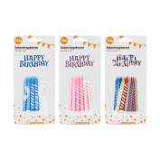 13er Set Geburtstagskerzen 9 cm 13er Set Geburtstagskerzen 9 cm