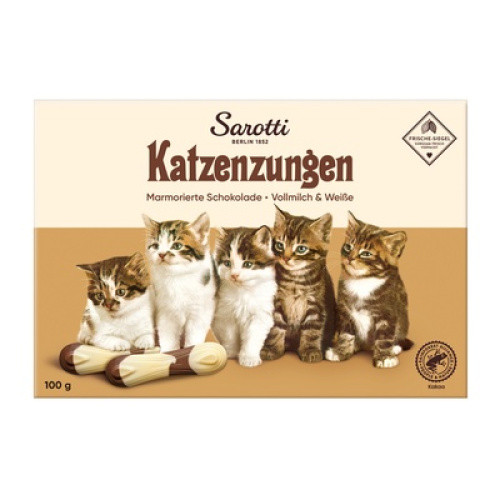 Stollwerck Katzenzungen marmoriert 100g Stollwerck Katzenzungen marmoriert 100g