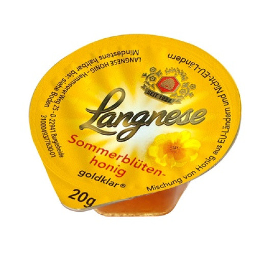 Langnese Sommerblütenhonig, feine Auslese 20g Langnese Sommerblütenhonig, feine Auslese 20g