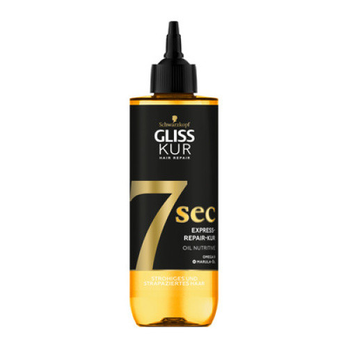 Gliss Kur 7Sec Express Kur Oil Nutritice 200ml Gliss Kur 7Sec Express Kur Oil Nutritice 200ml