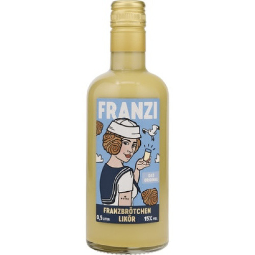 Franzi Franzbrötchenlikör 15% 0,5L Franzi Franzbrötchenlikör 15% 0,5L