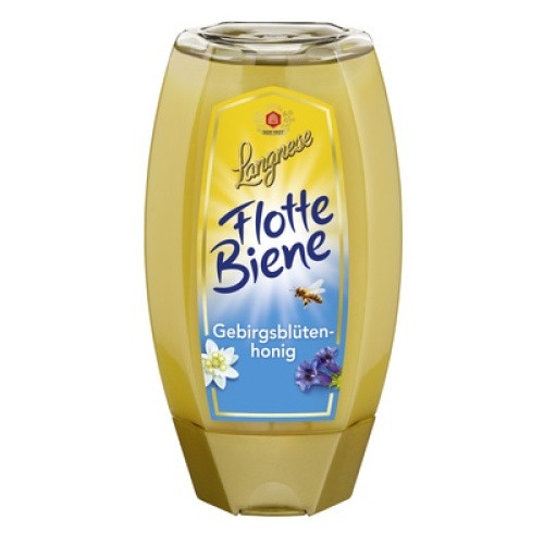 Langnese Flotte Biene Gebirgsblütenhonig 250g Langnese Flotte Biene Gebirgsblütenhonig 250g